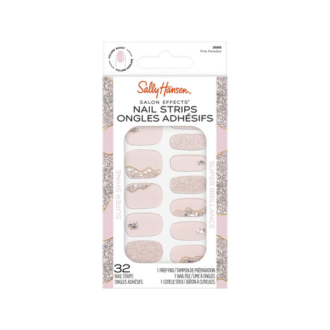 Sally Hansen Salon Effects Nail Polish Strips, 2005 Pink Paradise