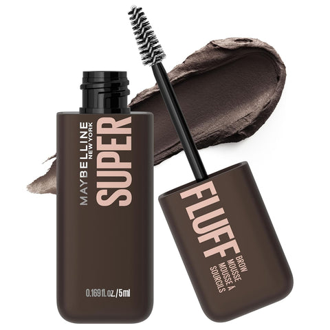 Maybelline Superfluff Volumizing Eyebrow Gel Mousse, 262 Black Brown