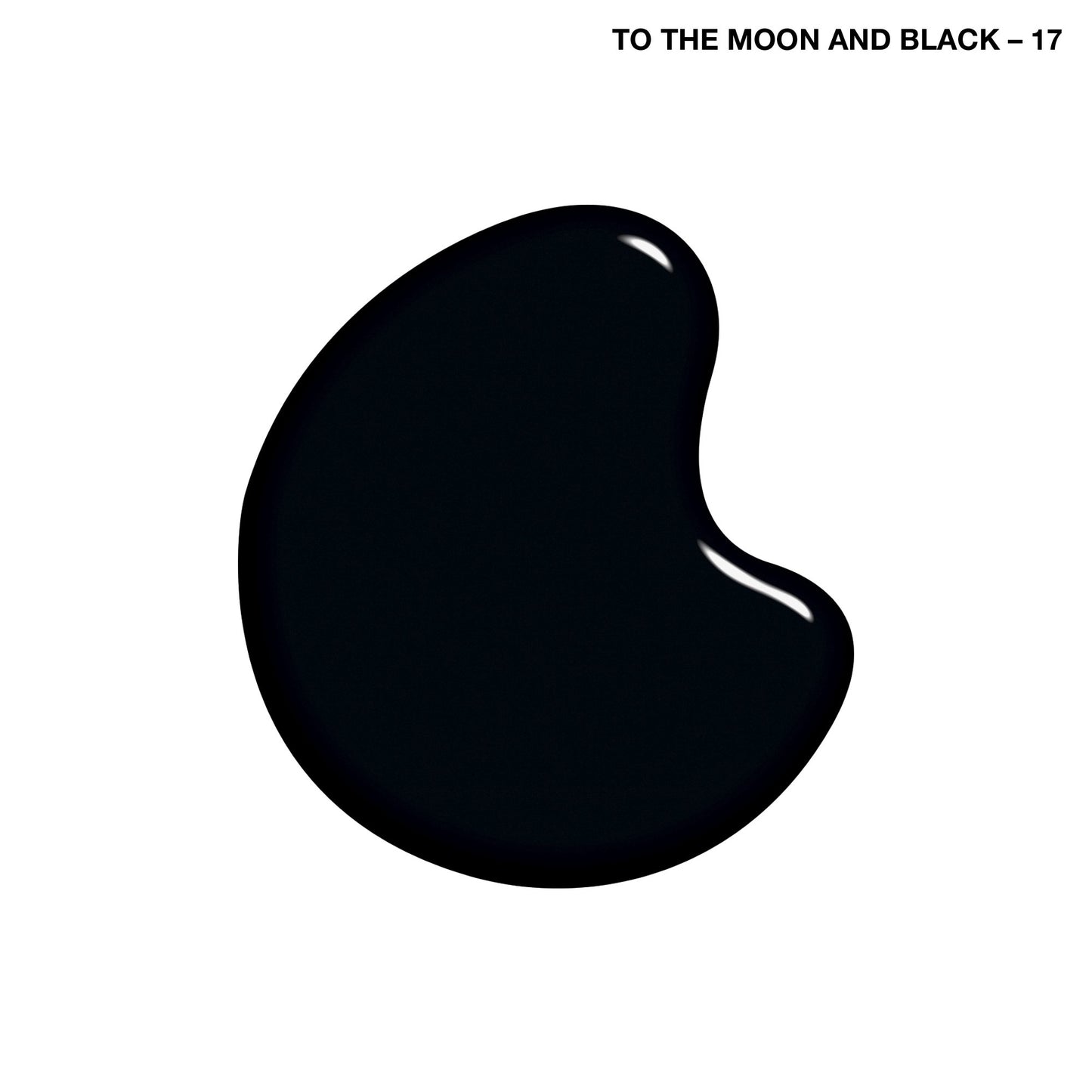 Sally Hansen Complete Salon Manicure Nail Color, 016 To the Moon and Black