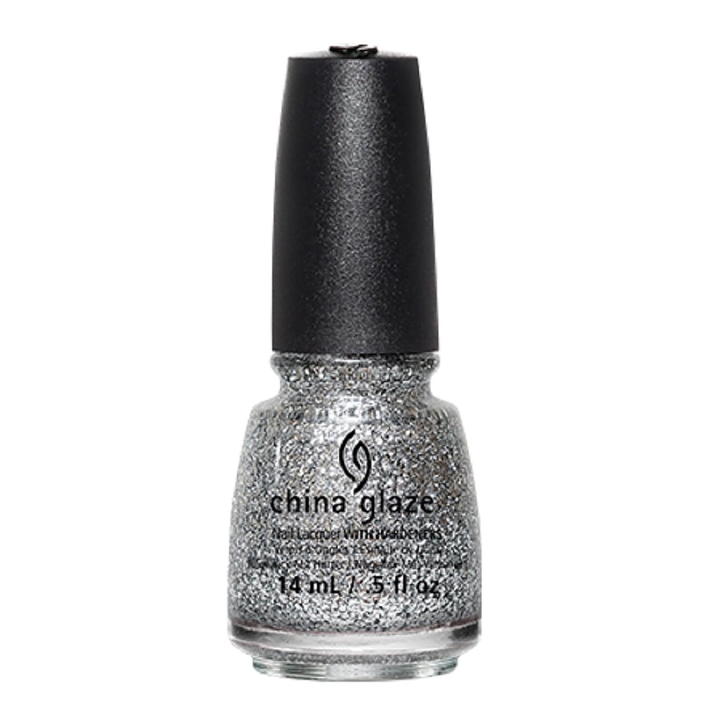 China Glaze Nail Lacquer with Hardeners, 1423 Silver of Sorts