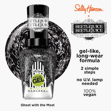 Sally Hansen Miracle Gel x BeetleJuice Collection Nail Polish,  929 Ghost with the Most