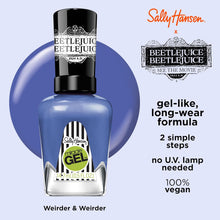Sally Hansen Miracle Gel x BeetleJuice Collection Nail Polish,  933 Weirder & Weider