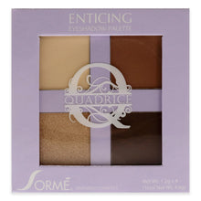 Sorme Cosmetics QUADRICE Eyeshadow Palette, Enticing