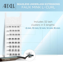 Ardell Seamless Underlash Extensions, FauxMink L Curl