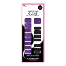 Dashing Diva Gloss Ultra Shine Gel Nail Strips, GS528 Monster Smiles