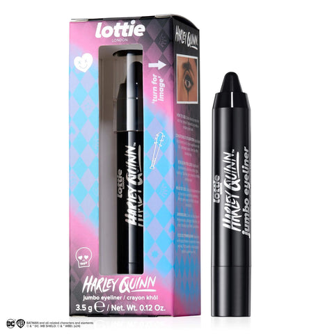 Lottie London x Harley Quinn Chubby Eyeliner, Black