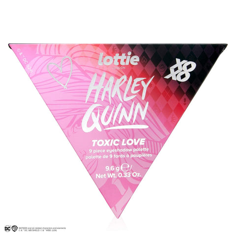 Lottie London x Harley Quinn Mad Love Eyeshadow Palette, Toxic Love
