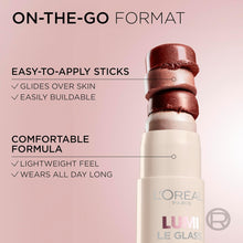 L'Oreal Paris Lumi Le Glass Highlighter Stick, 625 Glassy Sunset Amour