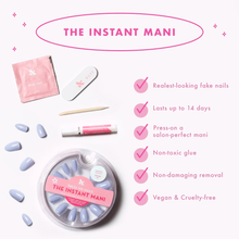 Olive & June The Instant Mani Press-On Nails LD, Oval Medium, 1.0 set