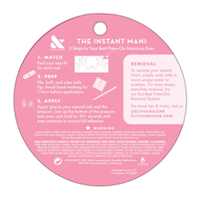 Olive & June The Instant Mani Press-On Nails LD, Oval Medium, 1.0 set
