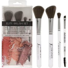 Sorme Cosmetics Charcoal Infused Elite Brush Set, #968, 969,971, 972