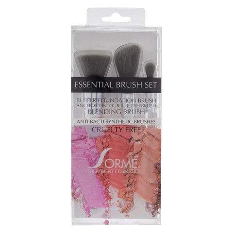 Sorme Cosmetics Charcoal Infused Essential Brush Set, #969, 971, 973