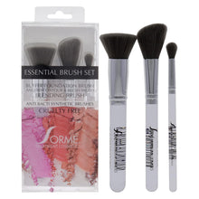 Sorme Cosmetics Charcoal Infused Essential Brush Set, #969, 971, 973