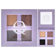 Sorme Cosmetics QUADRICE Eyeshadow Palette, Seductive