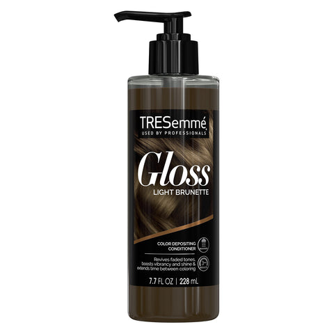 TRESemmé Gloss Light Brunette Color Depositing Conditioner. 7.7oz