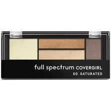 COVERGIRL Full Spectrum So Saturated Quad Eyeshadow - A1 Great Deals - COVERGIRL - 3614227123519