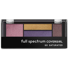 COVERGIRL Full Spectrum So Saturated Quad Eyeshadow - A1 Great Deals - COVERGIRL - 3614227123526