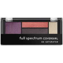COVERGIRL Full Spectrum So Saturated Quad Eyeshadow - A1 Great Deals - COVERGIRL - 3614227123526