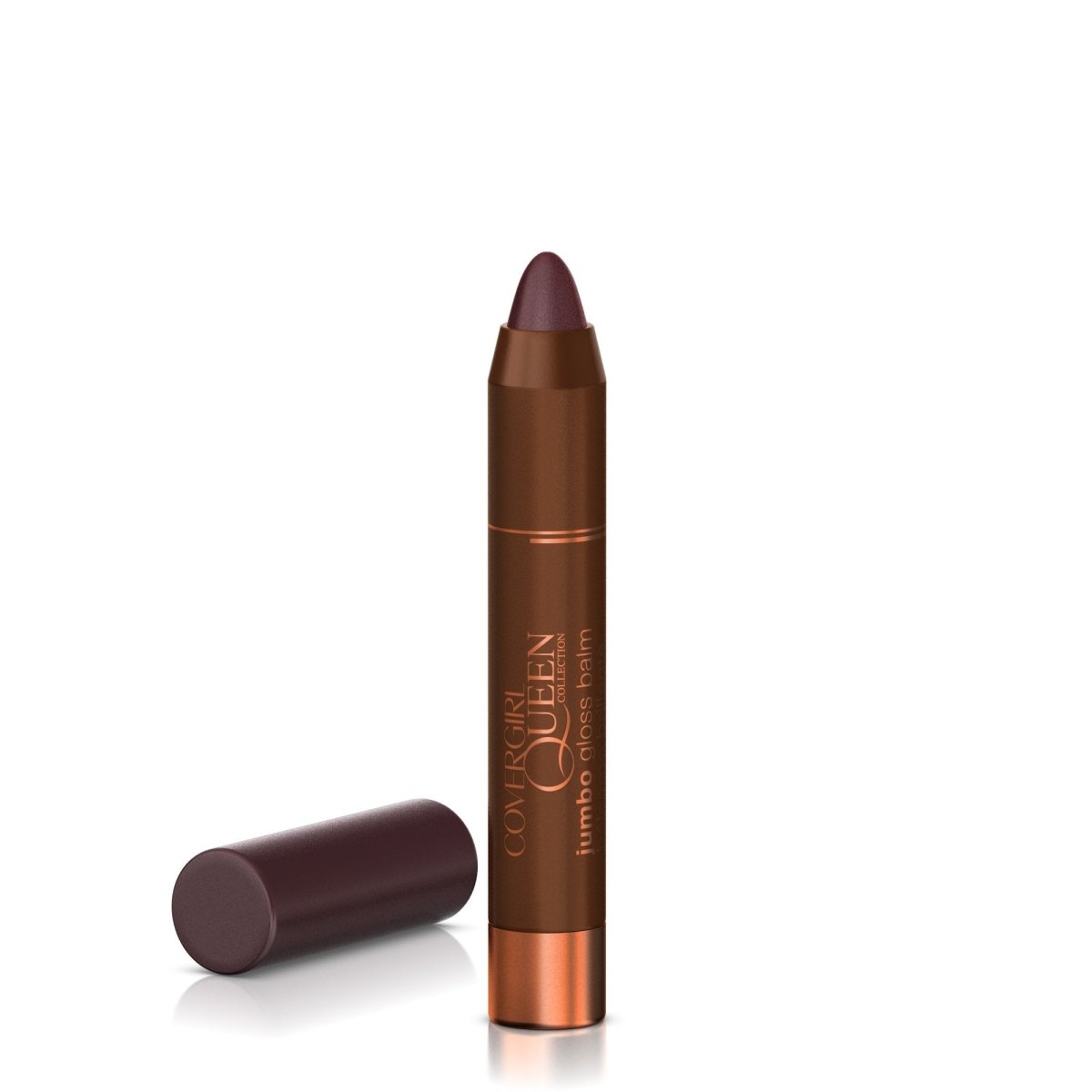 Covergirl Queen Collection Jumbo Gloss Balm, Q870 Silk Sienna, 0.13 Ounce - A1 Great Deals - COVERGIRL - 008100008278
