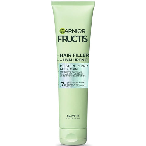 Garnier Fructis Hair Fillers Moisture Repair Leave in Cream for Curly Hair, 5 fl oz - A1 Great Deals - Garnier - 603084083039