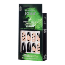 Kiss Halloween Special Design Nails - 85820 Ghostin', Long Length, Coffin Shape, 28 Fake Nails - A1 Great Deals - Kiss Nail Products - 731509858204