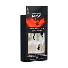 KISS Special Design Halloween Fake Nails, Glow - In - The - Dark, 87742 HSD22X Party Till I Die - A1 Great Deals - Kiss Nail Products - 731509877427