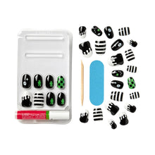 KISS Voguish Fantasy Glow in the Dark Nails, 93147 FV21HX Dark Clowns - A1 Great Deals - Kiss Nail Products - 731509931471