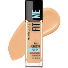 Maybelline New York Fit Me Matte + Poreless Liquid Foundation Makeup - A1 Great Deals - Maybelline New York - 041554433418