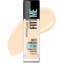 Maybelline New York Fit Me Matte + Poreless Liquid Foundation Makeup - A1 Great Deals - Maybelline New York - 041554433418