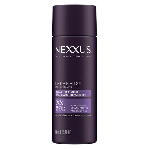 Nexxus Keraphix Damage Repair Pre - Wash Treatment Cream for Damaged Hair With Keratin Protein & Black Rice 6 oz - A1 Great Deals - Nexxus - 605592007675