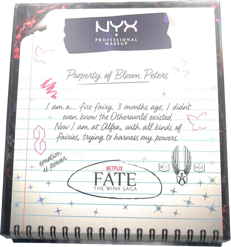 NYX Cosmetics Winx Fairy Palette, 13 Colors, 10 x Eyeshadows, 3 x Ombre Blushes - A1 Great Deals - NYX Cosmetics - 800897223809