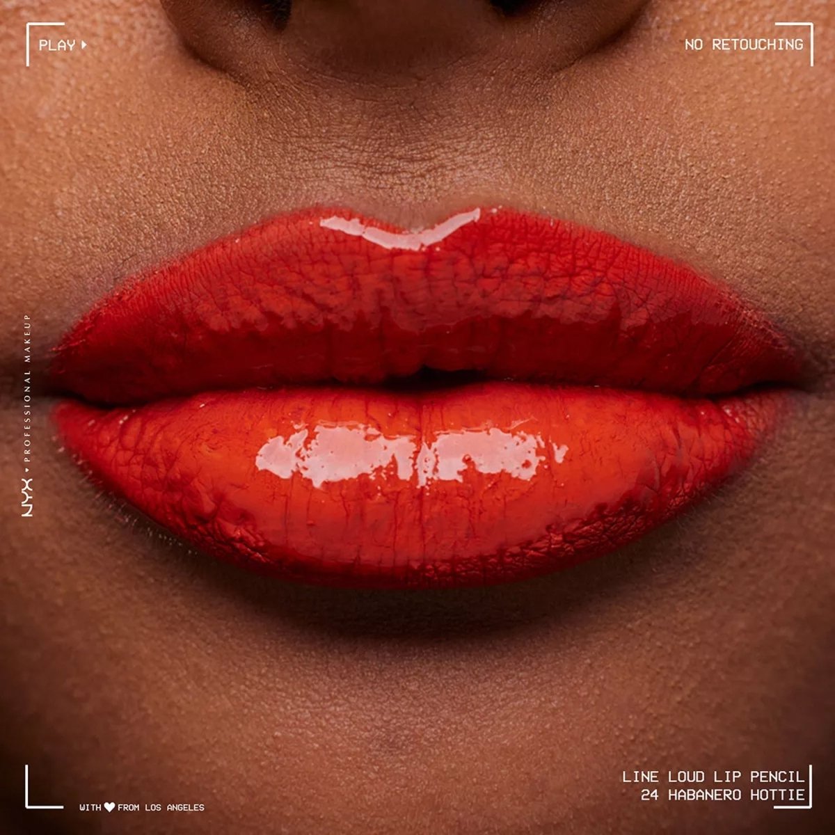 NYX Professional Makeup Line Loud Vegan Longwear Lip Liner, 23 Habanero Hottie - A1 Great Deals - NYX Cosmetics - 800897240332