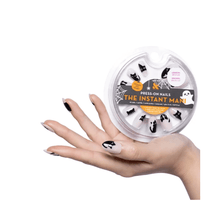 Olive & June Instant Mani Halloween Press - on Nails, Black Cat - A1 Great Deals - Olive & June - 810116249565