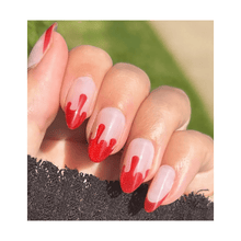 Olive & June Instant Mani Halloween Press - on Nails, Vampire French - A1 Great Deals - Olive & June - 810116242498