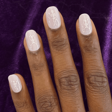 Olive & June The Super Stick Mani Halloween Press - On Nails, Boogie Bones - A1 Great Deals - Olive & June - 810116249442