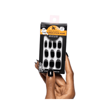 Olive & June The Super Stick Mani Halloween Press - On Nails, Spiderweb French - A1 Great Deals - Olive & June - 810116249435