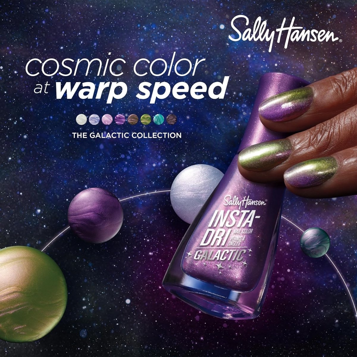 Sally Hansen Insta - Dri x Galactic Collection Nail Polish, 111 Inter - Stellar - A1 Great Deals - Sally Hansen - 3616305704566