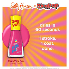 Sally Hansen Insta - Dri x Ring Pop Collection Nail Polish, 744 Strawvery Fun, 0.31 fl oz - A1 Great Deals - Sally Hansen - 3616305501875