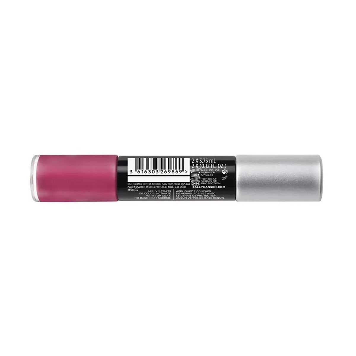 Sally Hansen Miracle Gel Nail Polish It Takes Two, 977 Brewberry, 2 x 0.12 fl oz - A1 Great Deals - Sally Hansen - 3616303269869