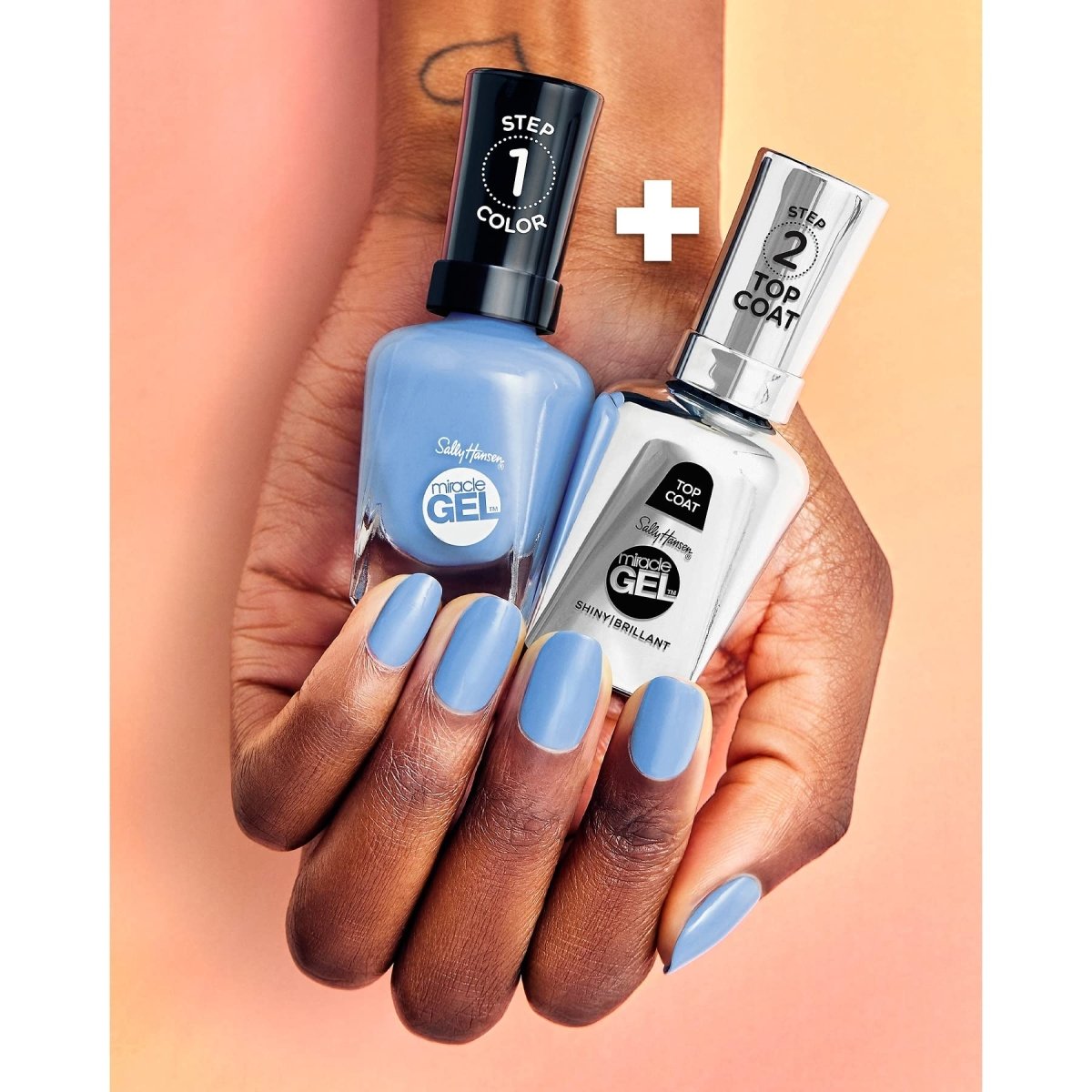 Sally Hansen Miracle Gel x Disney Cruella Collection Nail Polish, 862 Luck & Glory, 0.50 fl oz - A1 Great Deals - Sally Hansen - 3616302385201