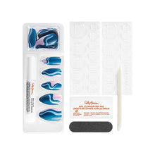 Sally Hansen Salon Effects Perfect Manicure Press on Nails Kit, AL251 Ride The Wave - A1 Great Deals - Sally Hansen - 3616304012266