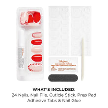Sally Hansen Salon Effects Perfect Manicure Press on Nails Kit, OV914 Santa Sweetie - A1 Great Deals - Sally Hansen - 3616305512789