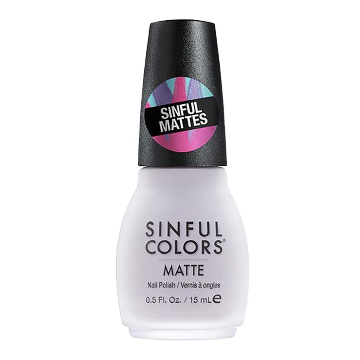 Sinful Colors Sinful Mattes Nail Polish, 2566 White Lies - A1 Great Deals - Sinful Colors - 309970051051