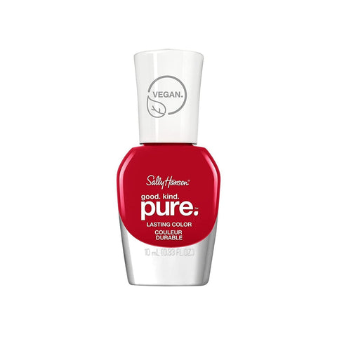 Sally Hansen Good. Kind. Pure Vegan Nail Color, 305 Natural Red, 0.33 fl oz - A1 Great Deals - Sally Hansen - 3616304530227