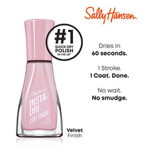 Sally Hansen Insta - Dri Nail Polish x Luxe Finish Collection, Spill the Velvet - ea, 0.31 fl oz - A1 Great Deals - Sally Hansen - 3616303401368