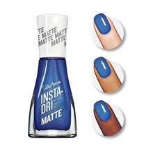 Sally Hansen Insta - Dri Nail Polish x Matte Metallics Collection, 013 Blue Steel, 0.31 fl oz - A1 Great Deals - Sally Hansen - 074170460544