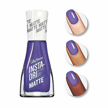Sally Hansen Insta - Dri Nail Polish x Matte Metallics Collection, 014 Violet Velvet, 0.31 fl oz - A1 Great Deals - Sally Hansen - 074170460551