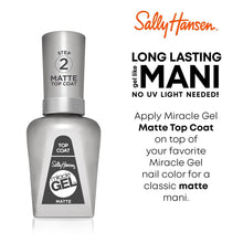 Sally Hansen Miracle Gel Nail Polish, 102 Matte Top Coat, 0.50 fl oz - A1 Great Deals - Sally Hansen - 074170459425