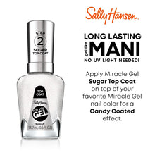 Sally Hansen Miracle Gel Nail Polish, 103 Sugar Top Coat, 0.50 fl oz - A1 Great Deals - Sally Hansen - 3616303914707