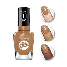 Sally Hansen Miracle Gel Nail Polish, 140 Tan - Acious, 0.50 fl oz - A1 Great Deals - Sally Hansen - 074170422924